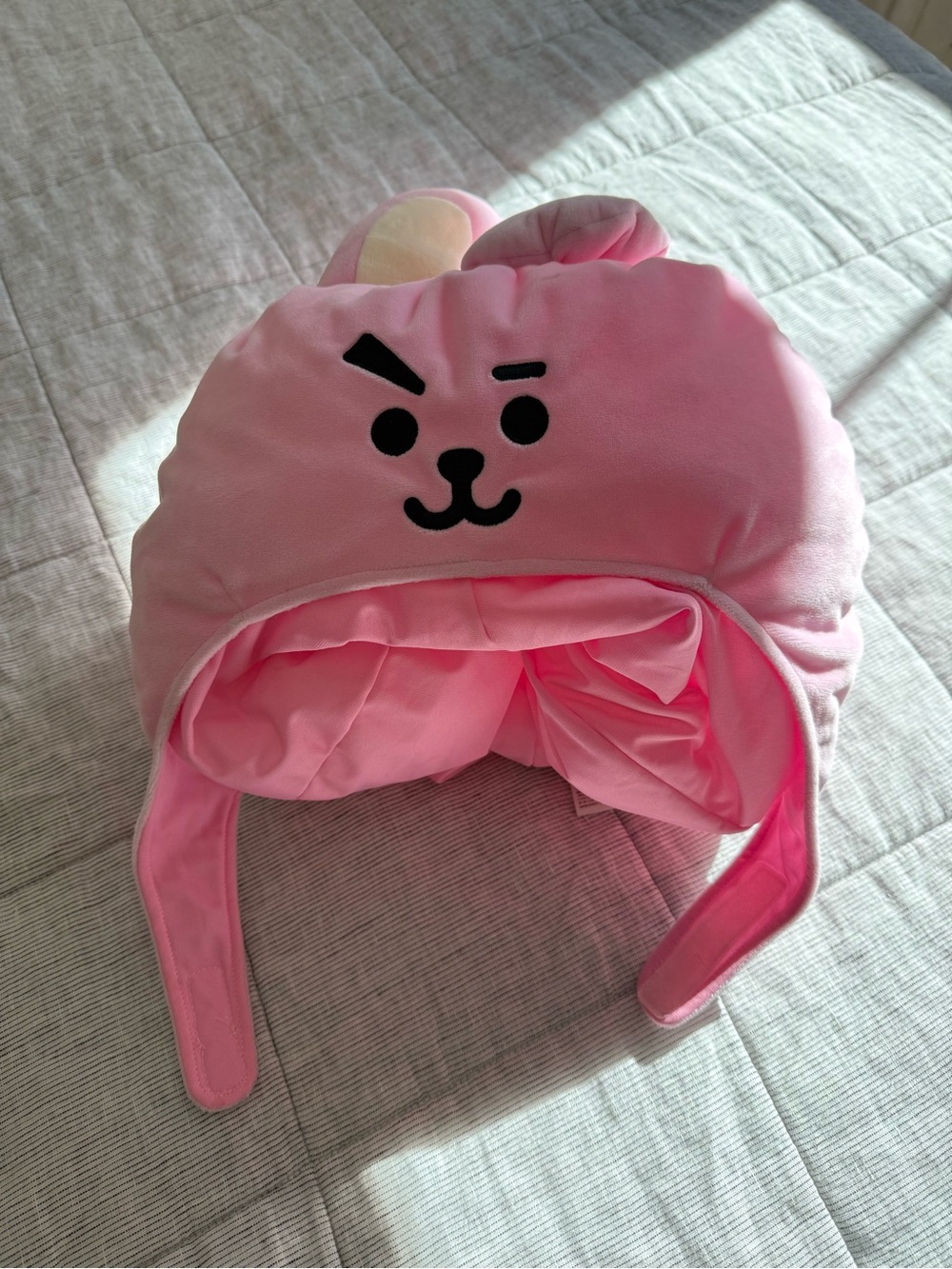 BT21 Cooky bighead plush hat